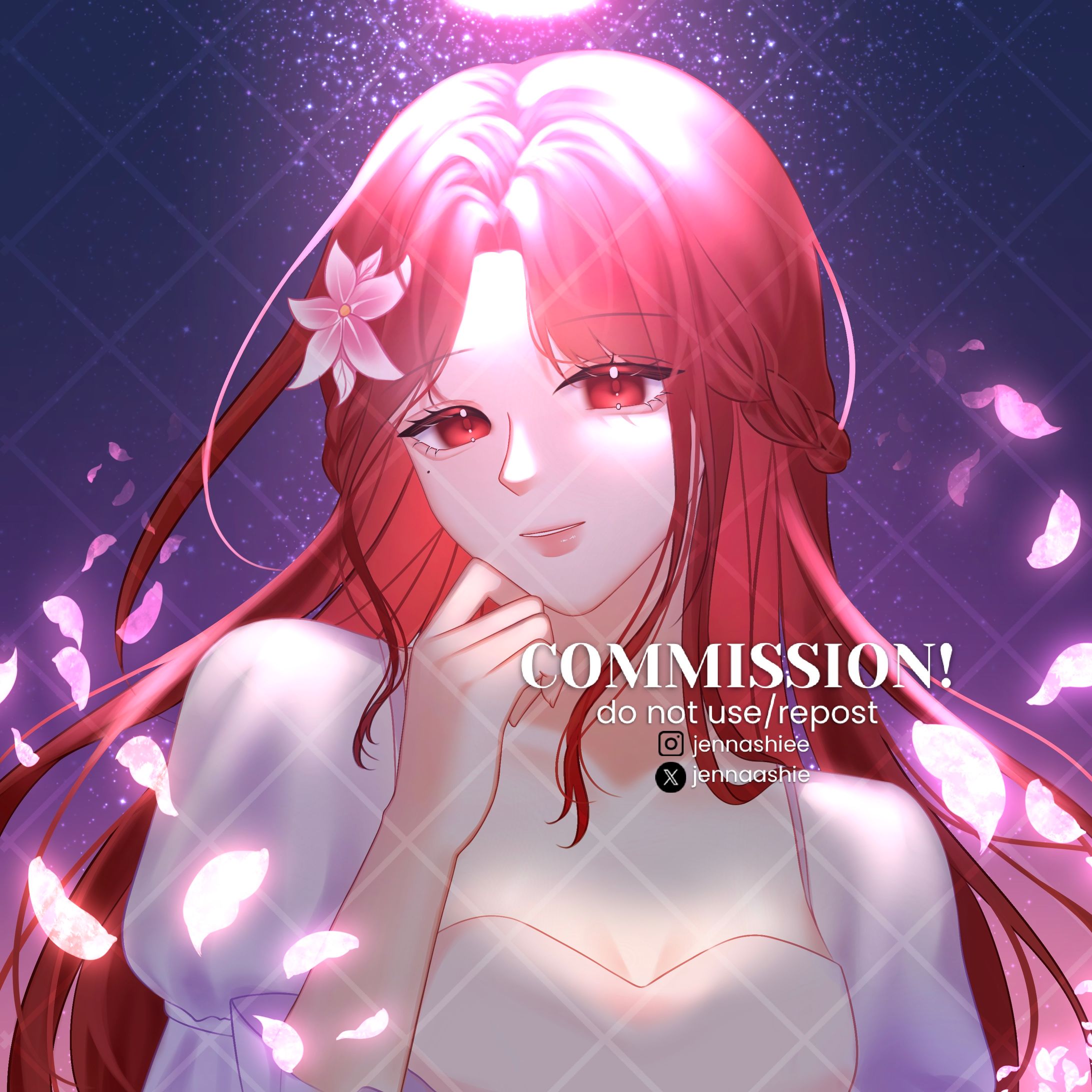 Bust Up Commission for @lunarelia_sumi on VGen-1