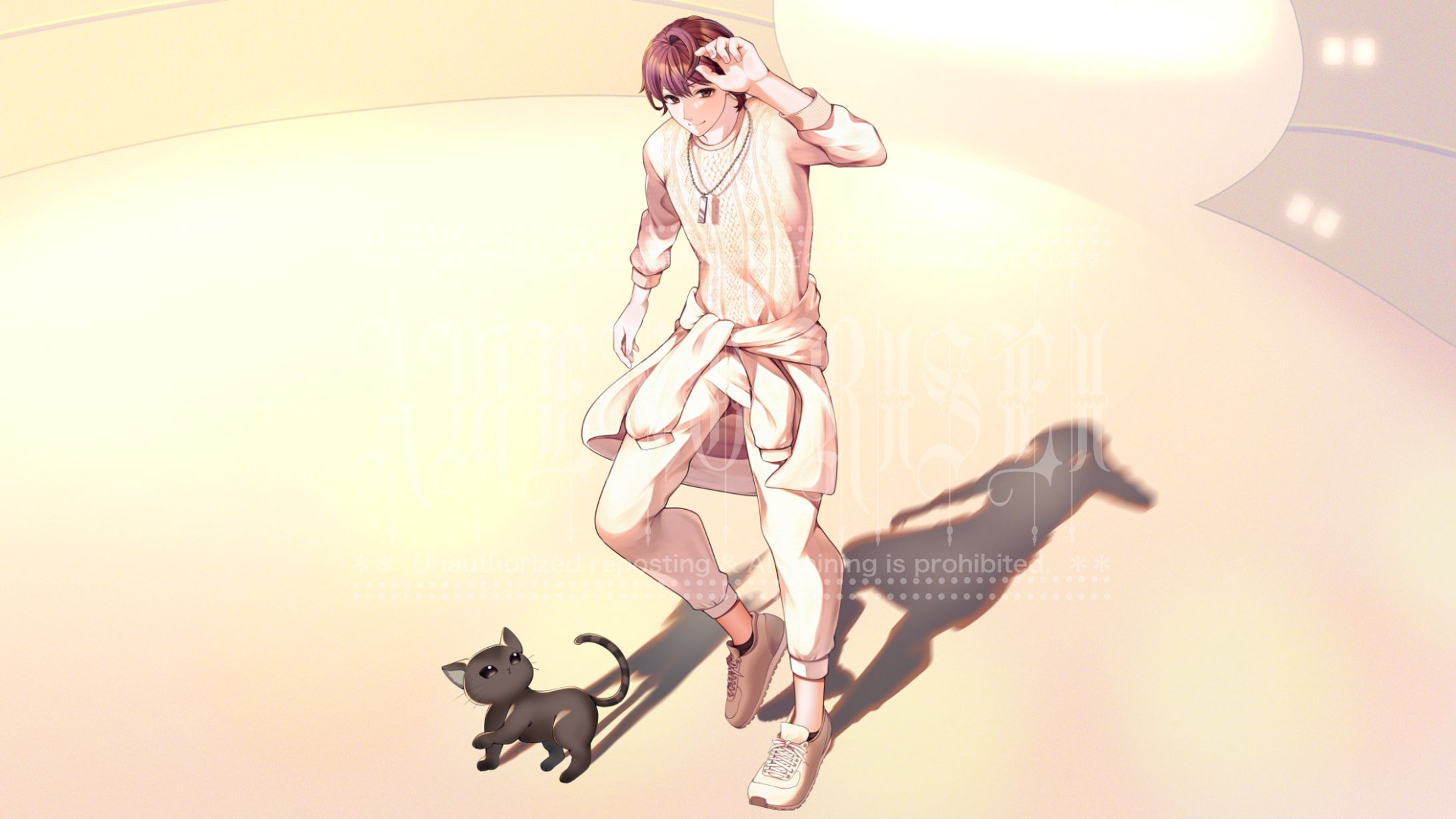 支穏蘭世様『Next 100 Years』歌ってみたMVイラスト 2025-1