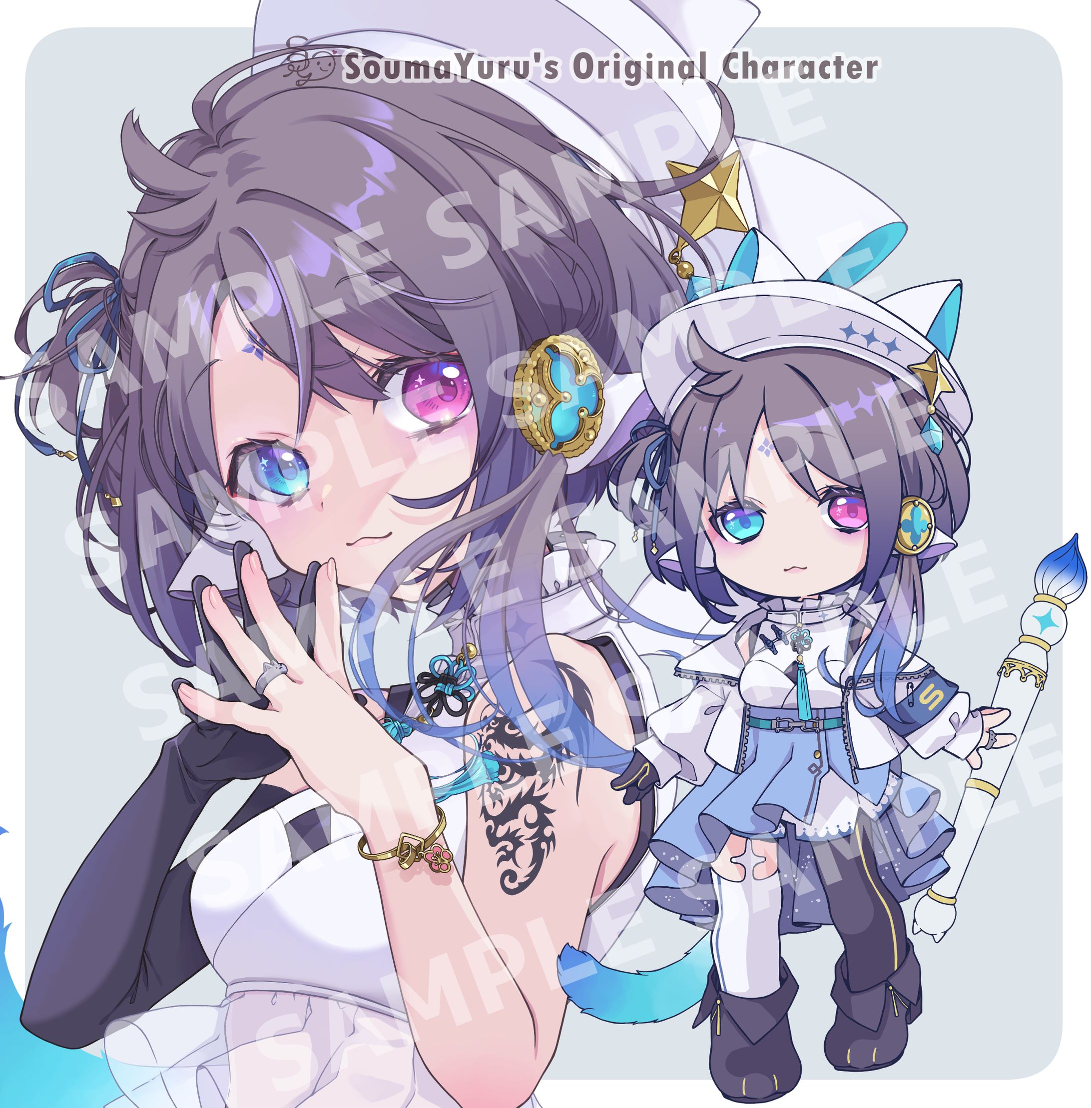 【OC】蒼茉ゆる代理キャラ-1