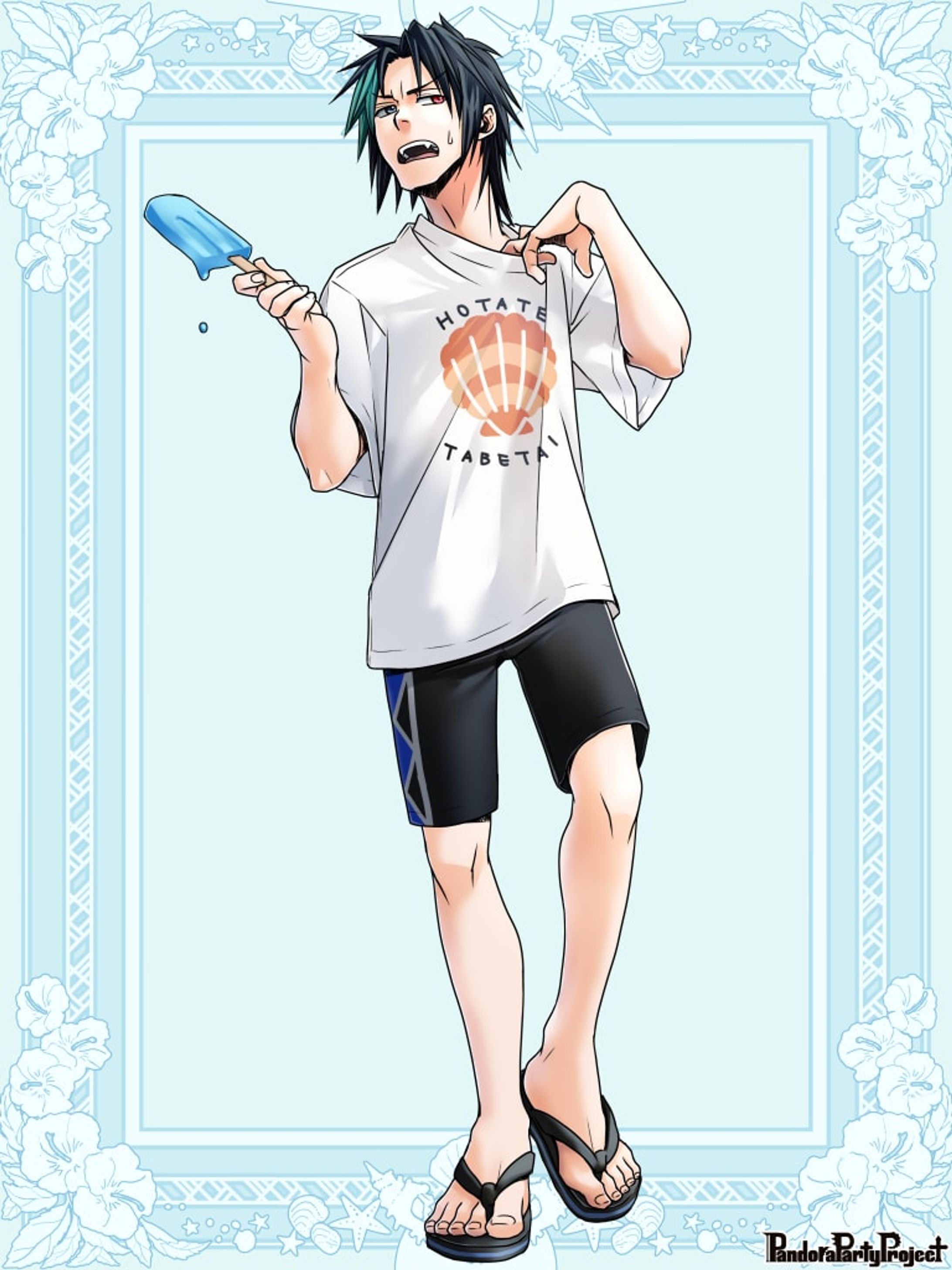 PBW水着浴衣イラスト（男性）-1
