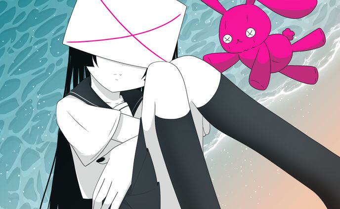 デザフェス購入特典イラスト(うちわ)