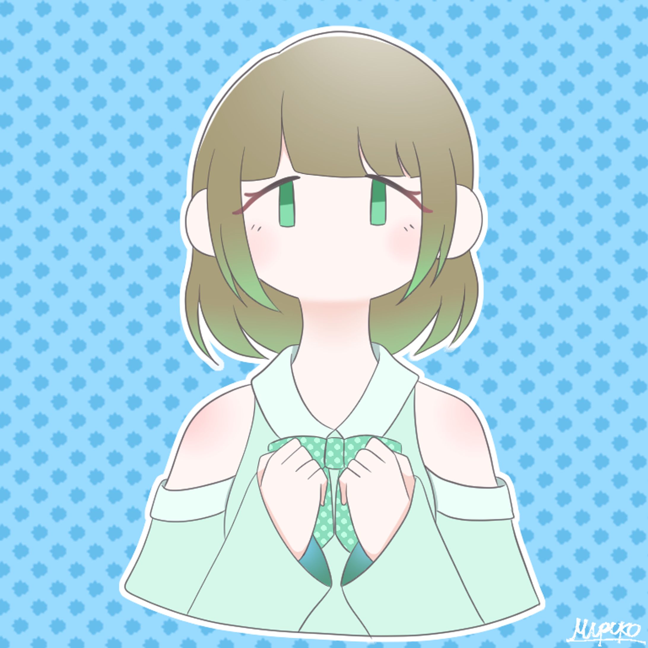 依頼で描いたアイコンイラスト-1