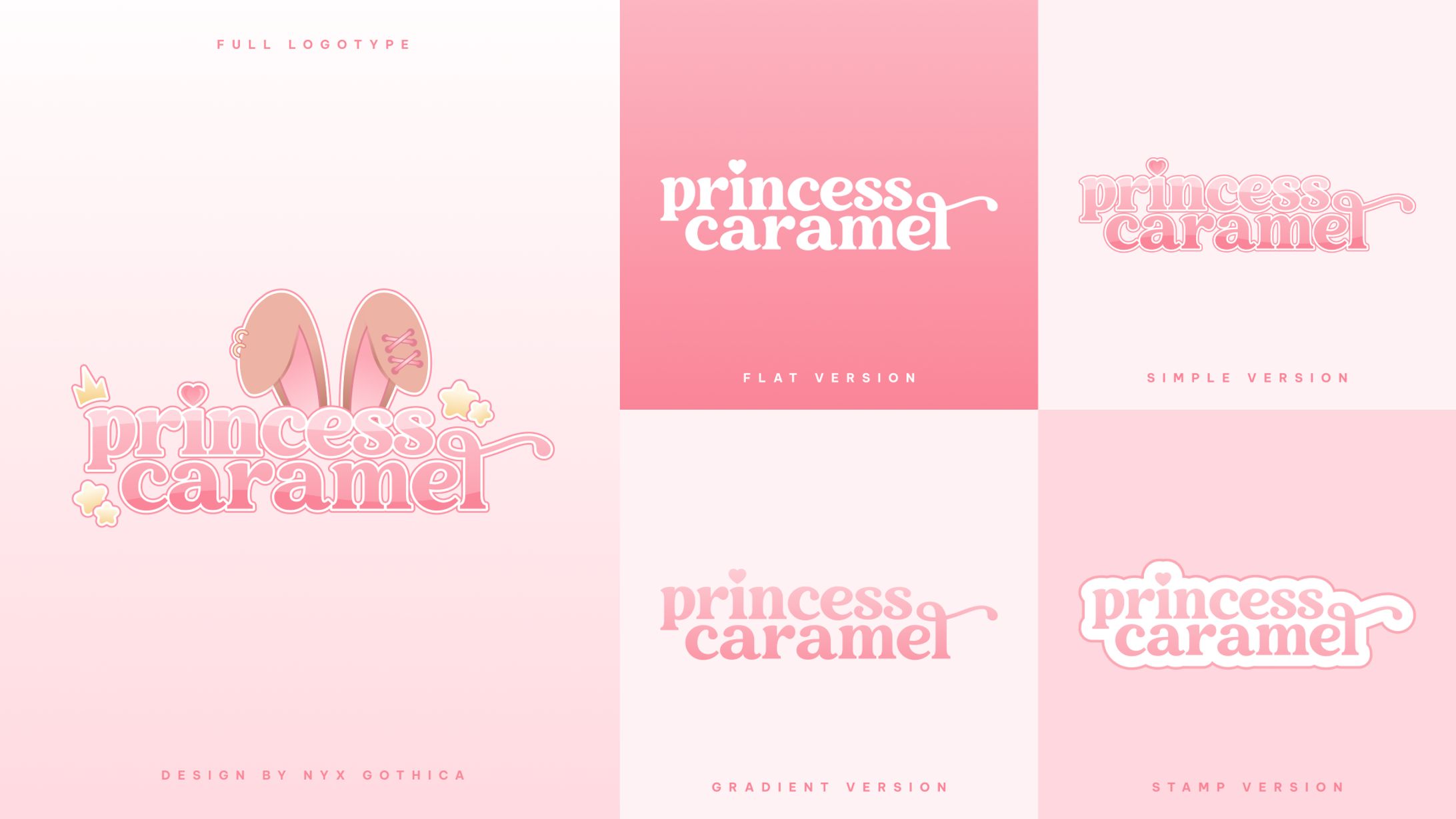 Logo for Bunny VTuber | Princess Caramel-1