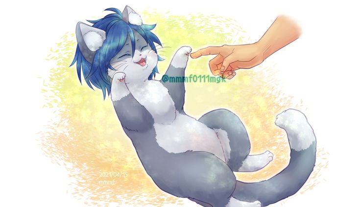 ねこびとと人間のお友達
