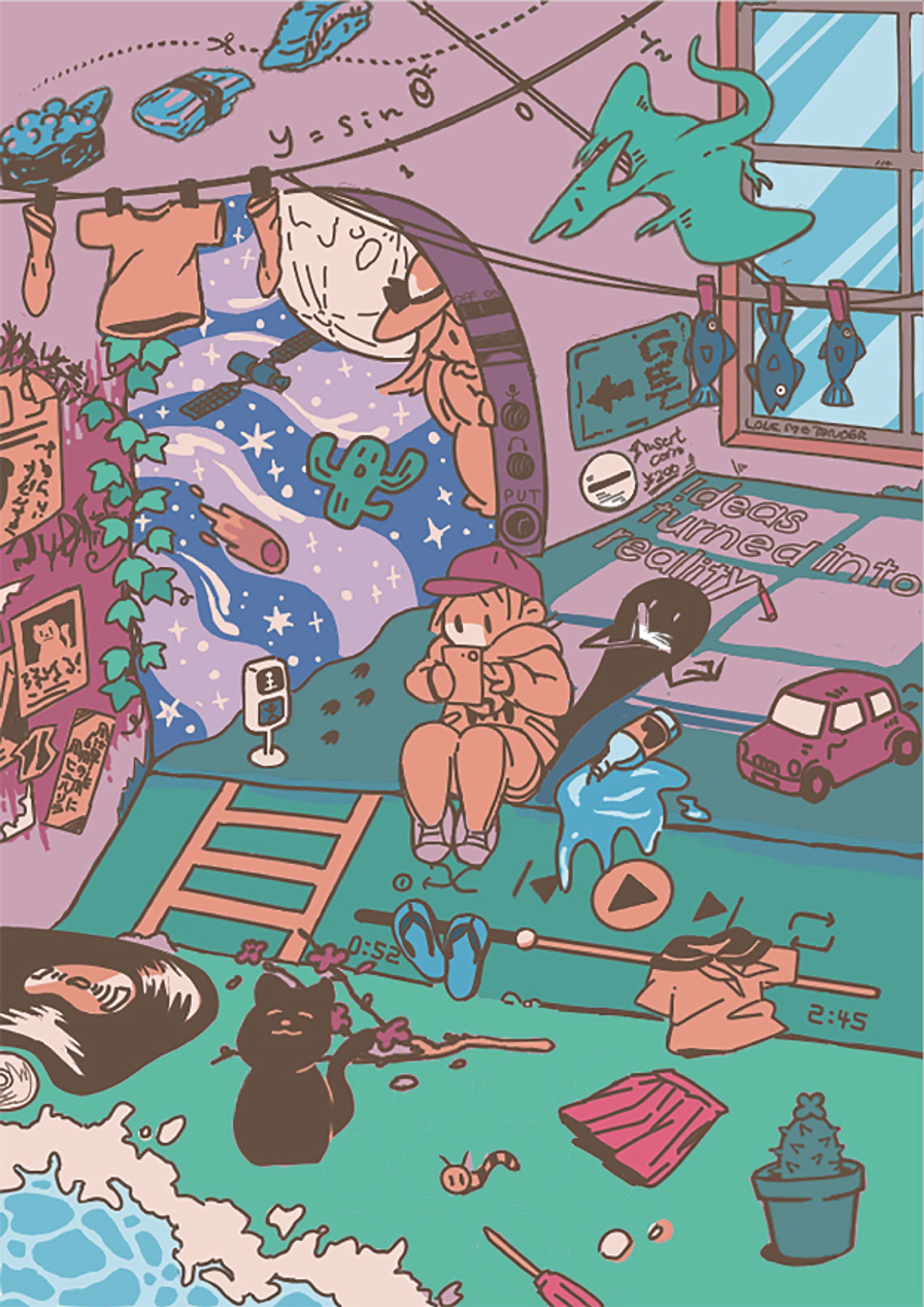 2019卒業制作展イメージイラスト-1