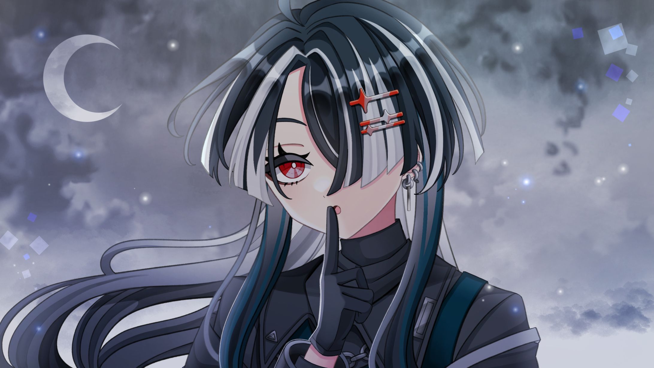 個人VTuber 鏡鞠るる様 エンディングイラスト Live2dアニメーション-1