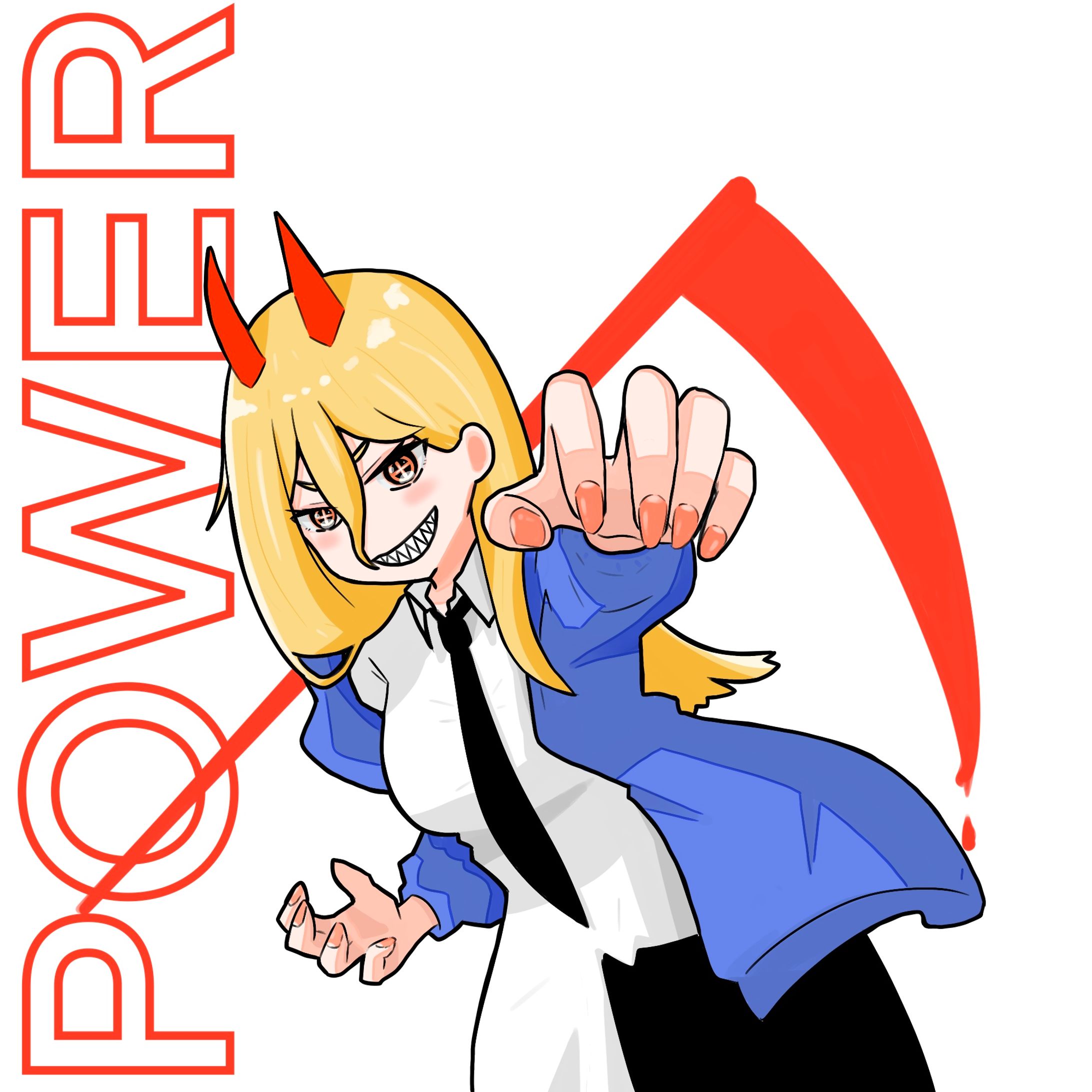 パワーちゃん描いてみた-1