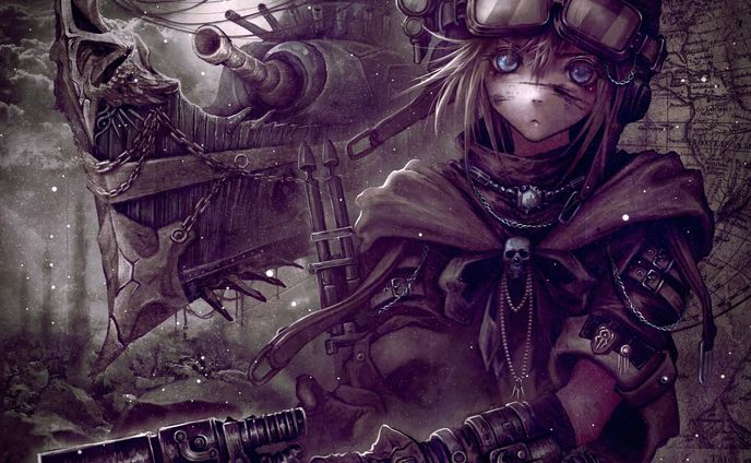 FATE GEAR「KILLERS IN THE SKY」　CDcover illust