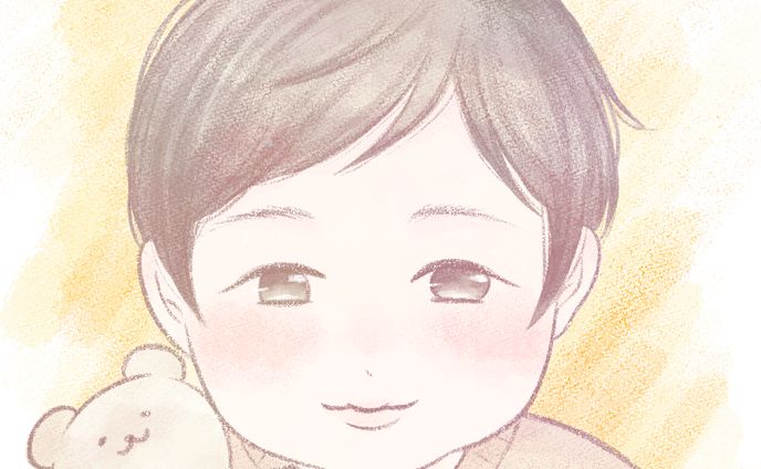 似顔絵千本ノック！、イラスト（水彩風）