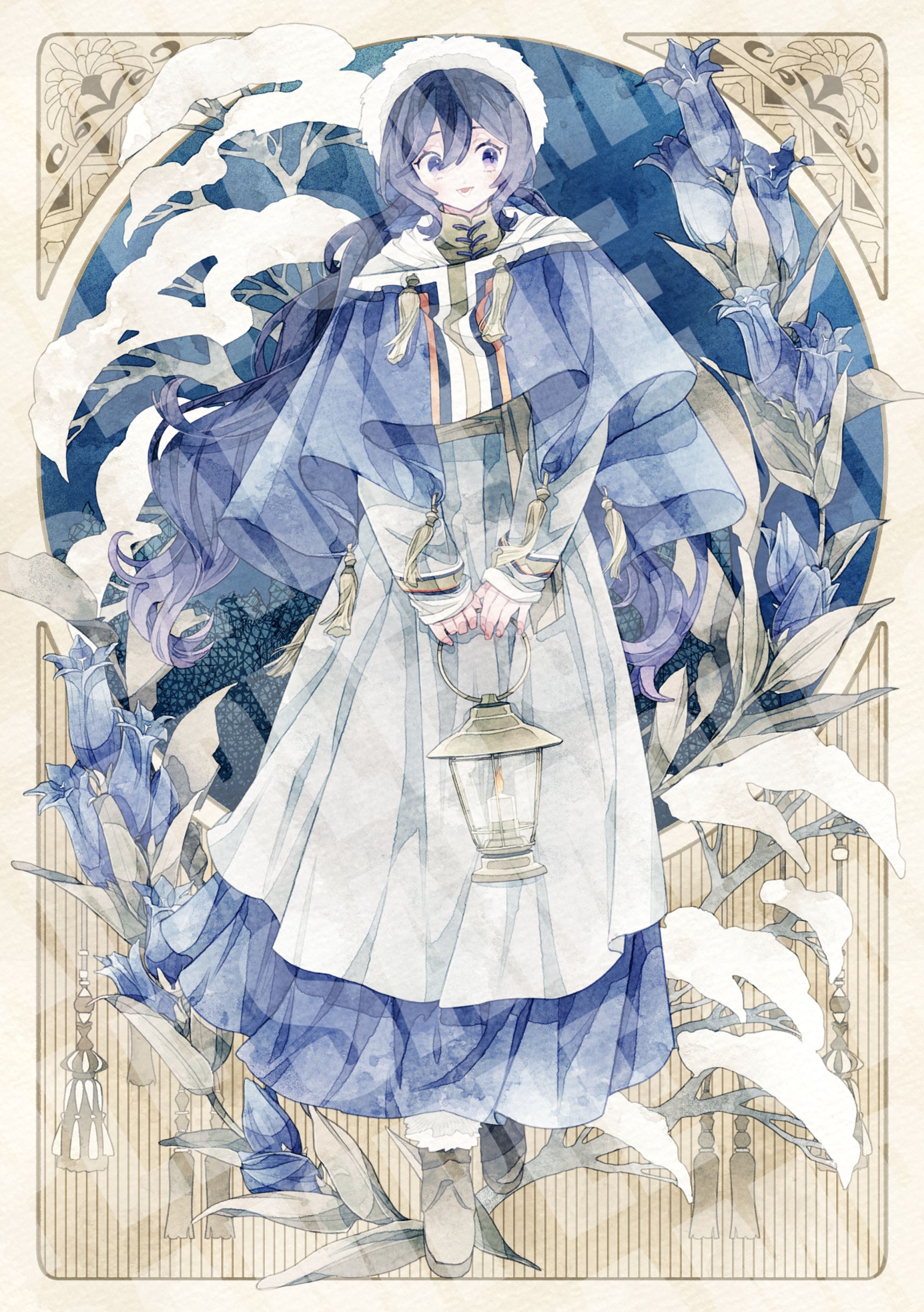 一枚絵・SDデフォルメ絵ご依頼／橙子様-1