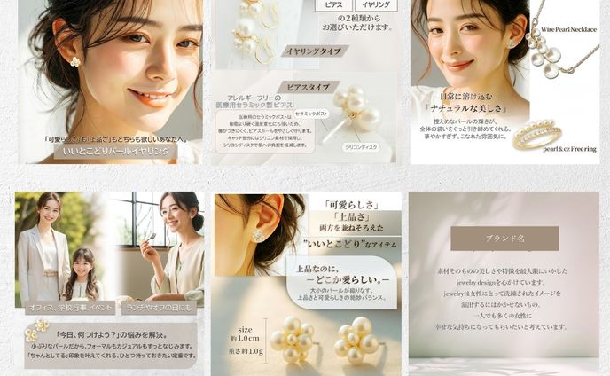 ファッションジュエリーブランド　商品画像