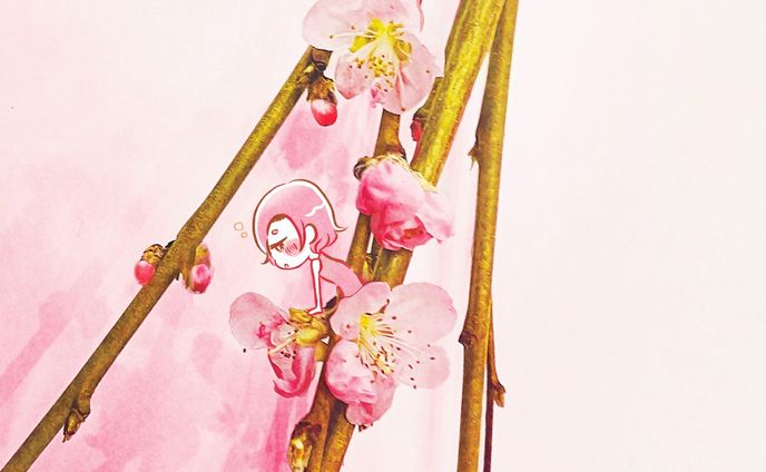『春の芽吹き』

※個人利用のみ可 #壁紙 #カレンダー

- - - - - - - - -

【３月の壁紙】
梅の写真の上に女の子を描きました🌸
ストーリーをスクショまたはTwitterの投稿から保存してみなさんのスマホを春色に彩ってください♡ 
壁紙のみ使用可です！無断転載・再配布など❌

- - - - - - - - -

#3月 #ふぉといらすと #イラスト #コラージュ　#イラストグラム #イラストレーター #かわいいイラスト #写真に落書き #女の子イラスト #写真にお絵描き #girl #illust #illustration #그림계정맞팔 #はしもとあやね #読書 #壁紙 #スマホ #待受画面 #待受カレンダー #ロック画面 #photodoodle #梅　#花のドレス #梅の花 #春