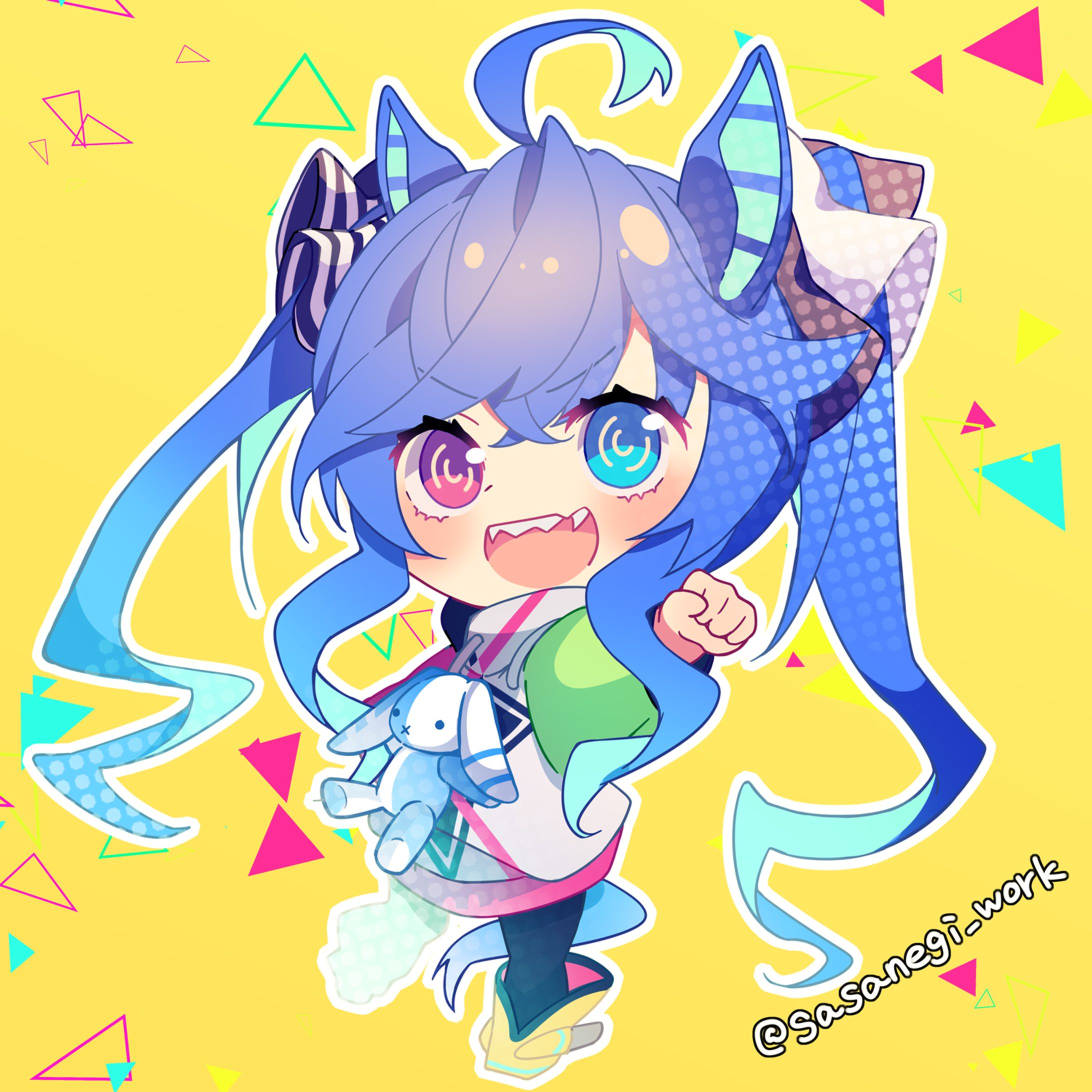 ウマ娘　ツインターボ　ファンアート-1