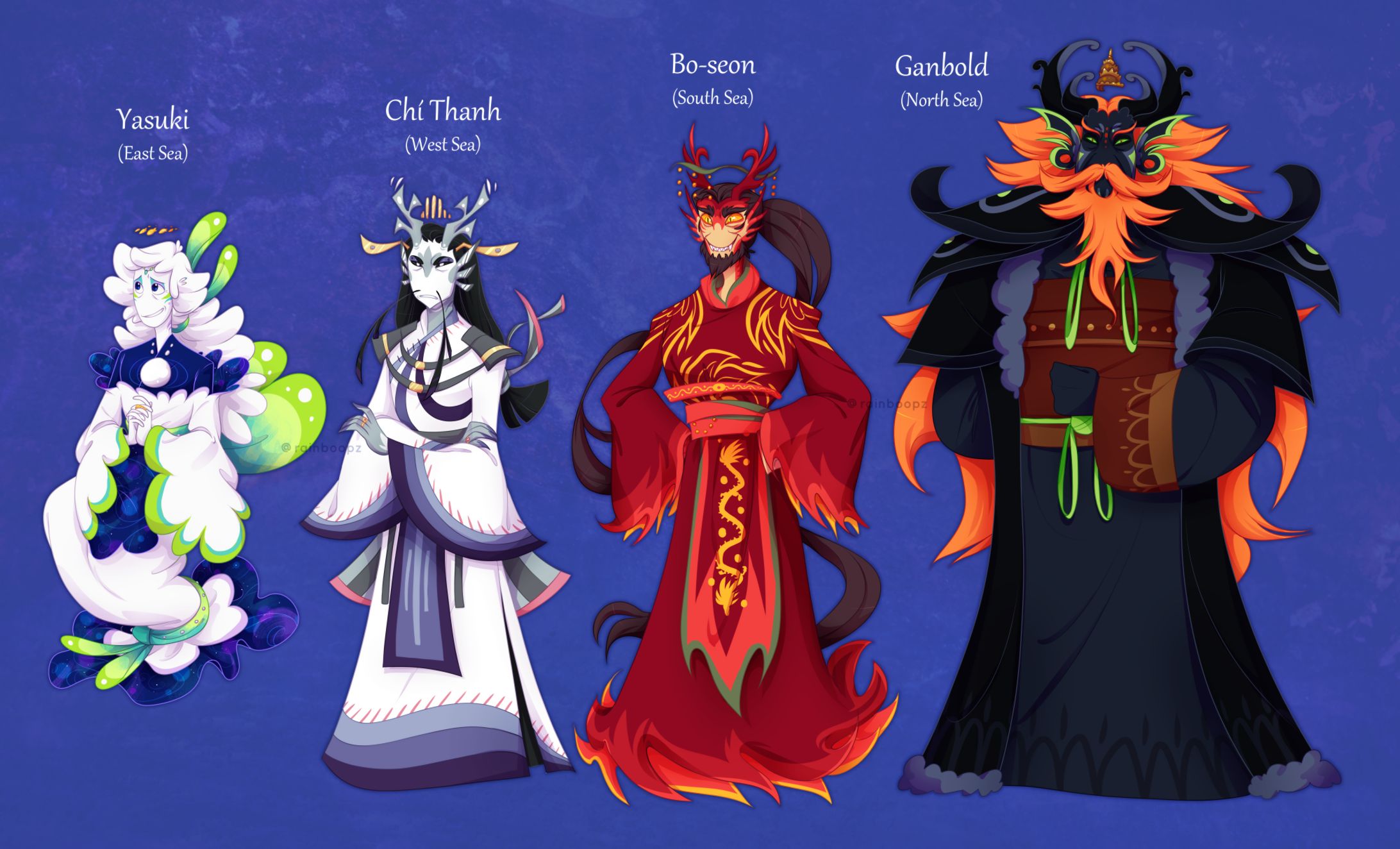 The Sea King's Mermaid Lineup-1