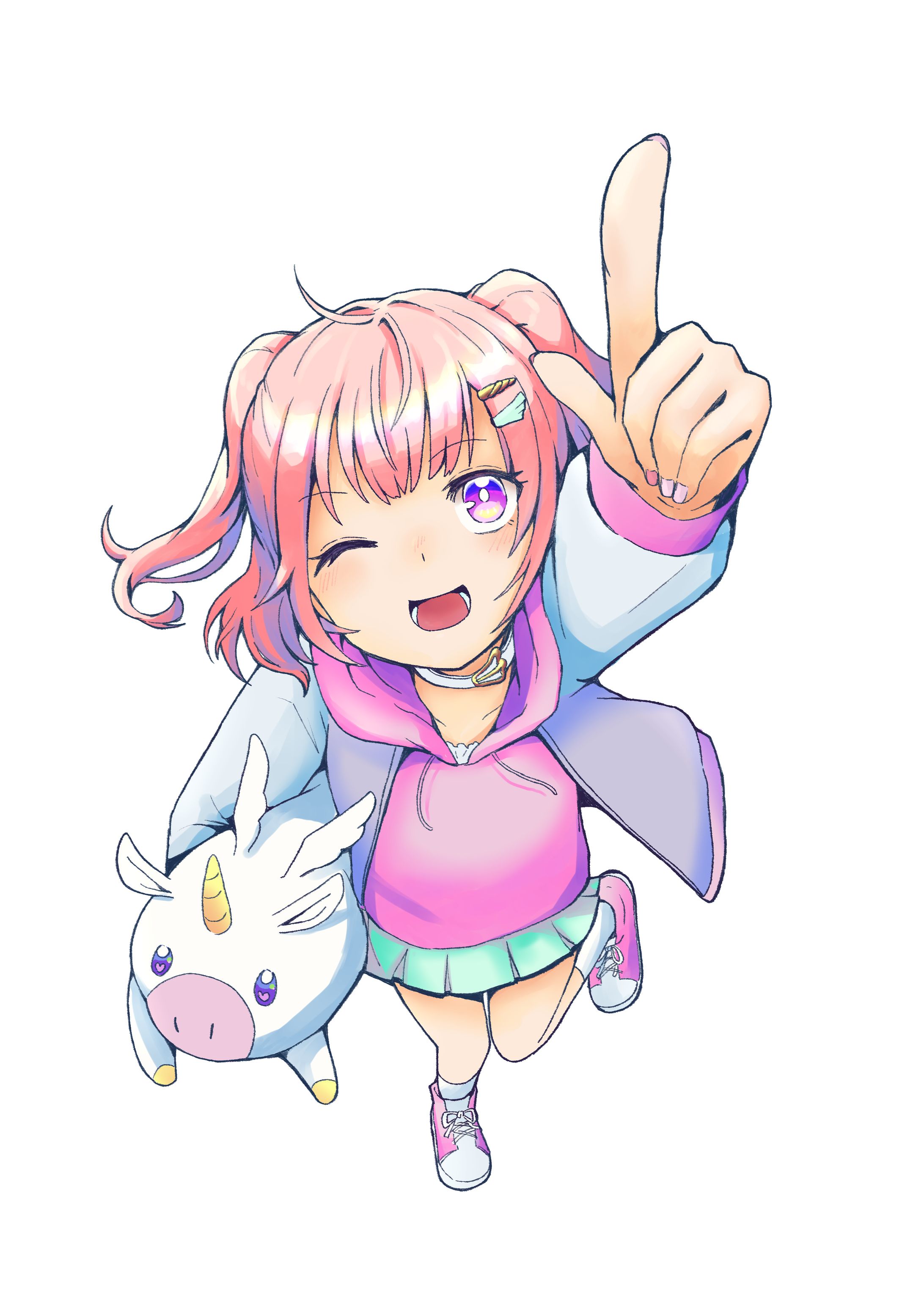 創作イラスト女の子-1