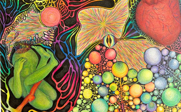 胎内宇宙　　　　　　 Ki__DrawingArt