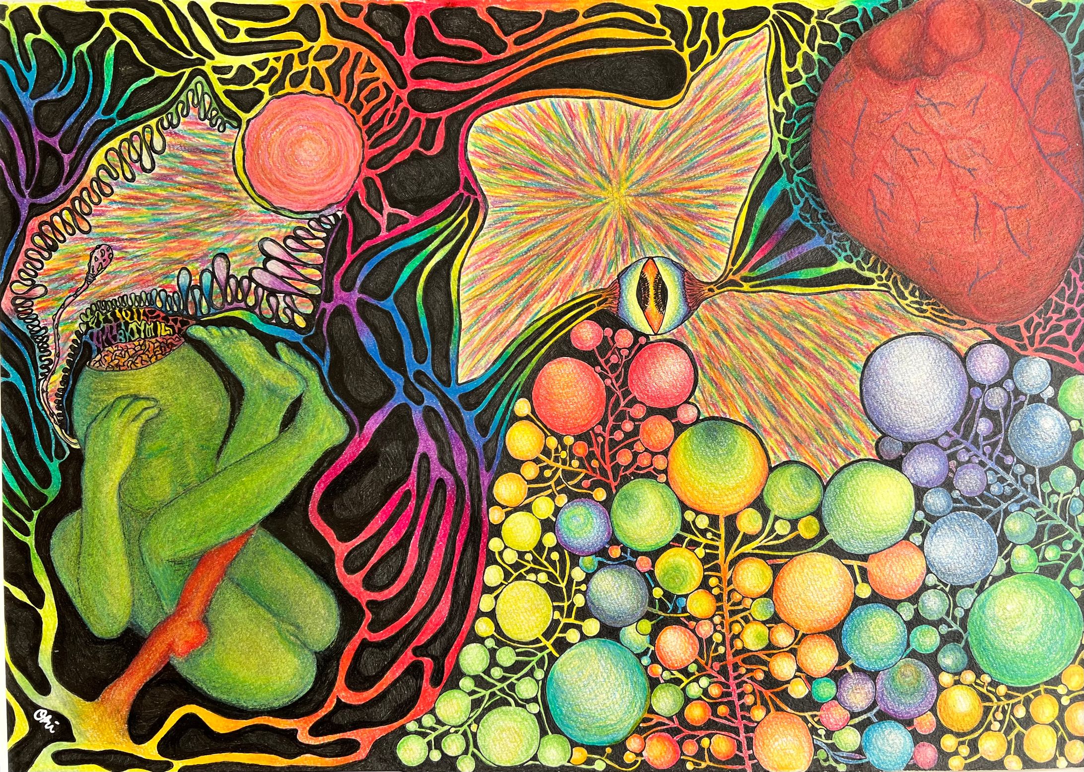 胎内宇宙　　　　　　 Ki__DrawingArt-1