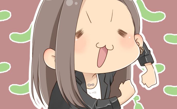 ゆるいデフォルメイラスト