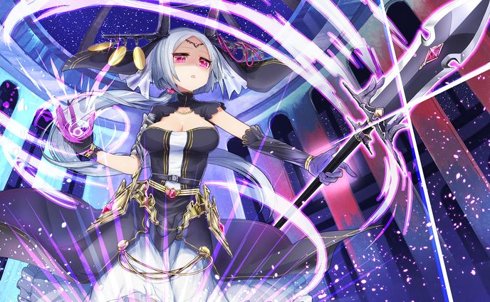 【オリジナル】闇属性の槍使い