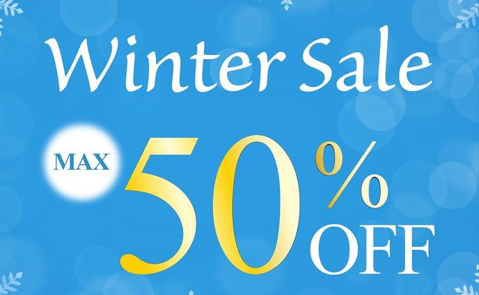 winter sale広告バナー制作