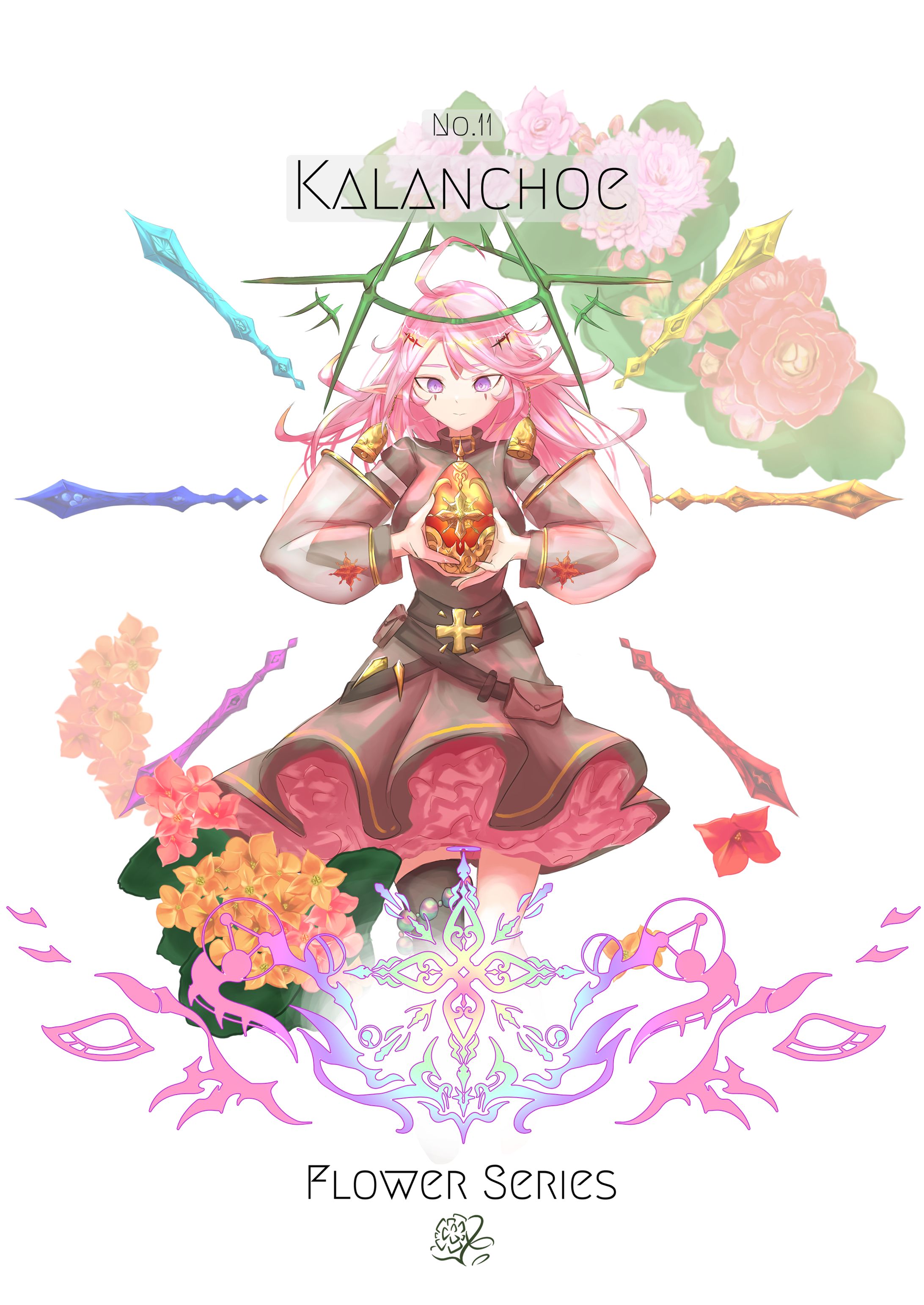 FlowerSeries　[No.11 Kalanchoe]-1