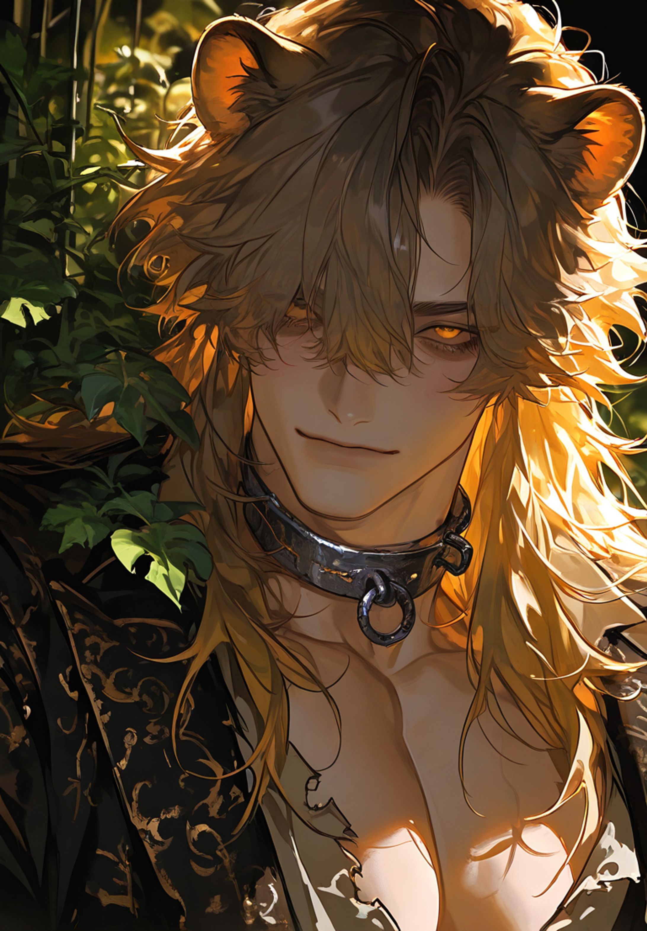 猛獣の檻の中に手違いで放り込まれた貴方 - zeta（URLは"作品について"の中にあります⇩）-1