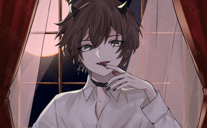 ひー𝓱🐶🥀様 1枚絵＋SD