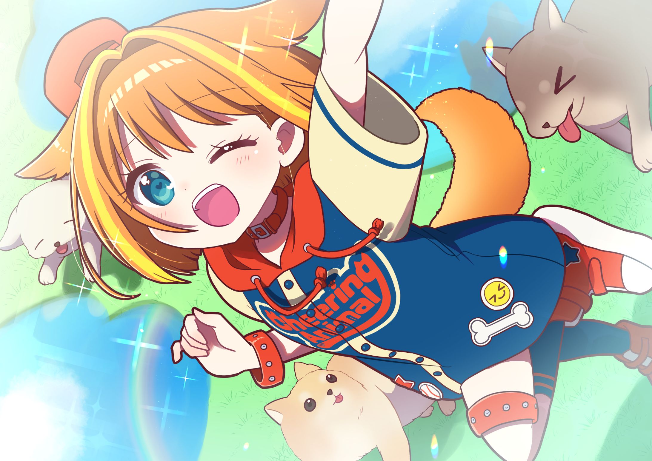 犬飼ヒナタ イラスト、衣装カラバリ-1