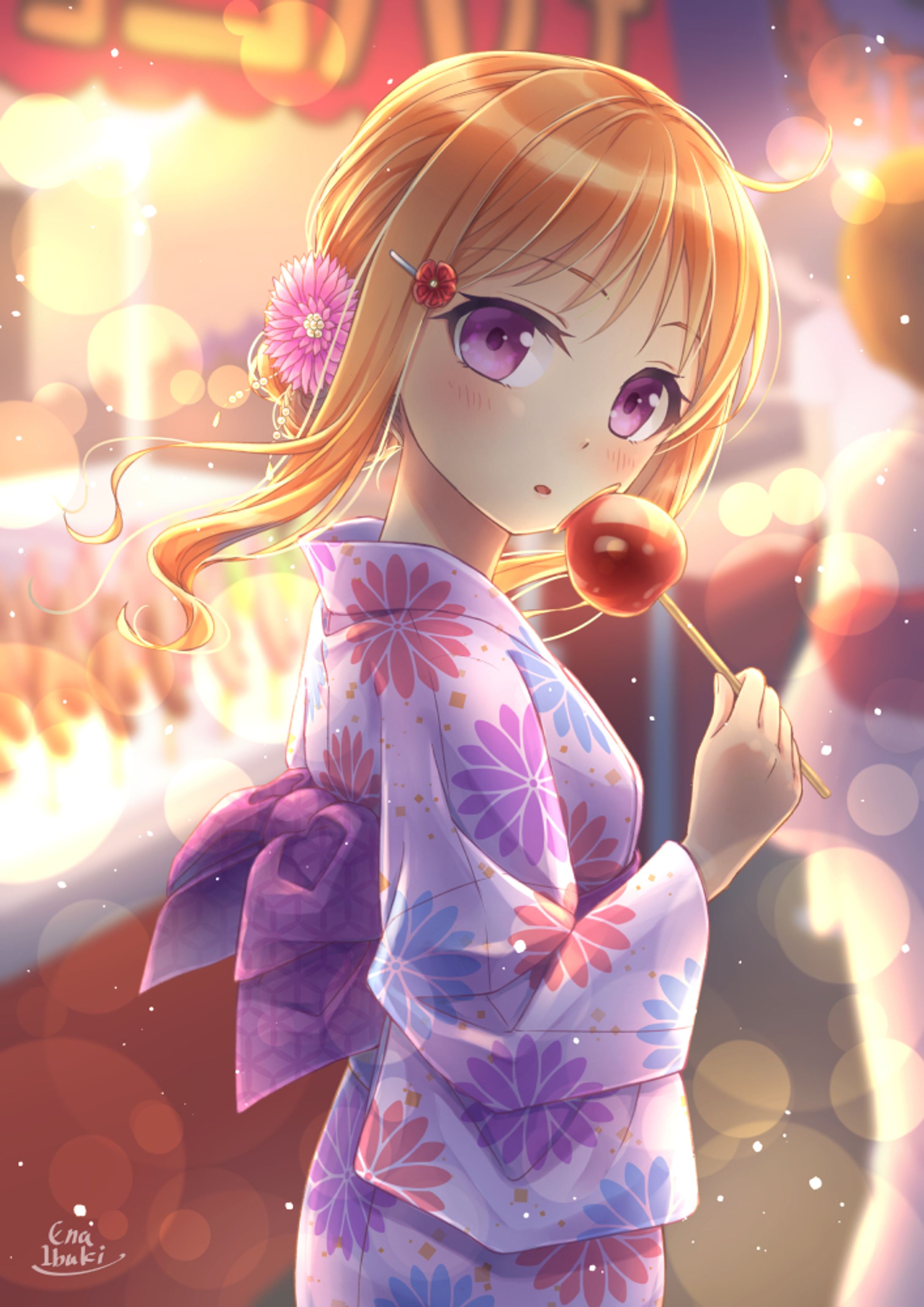 リンゴ飴-1