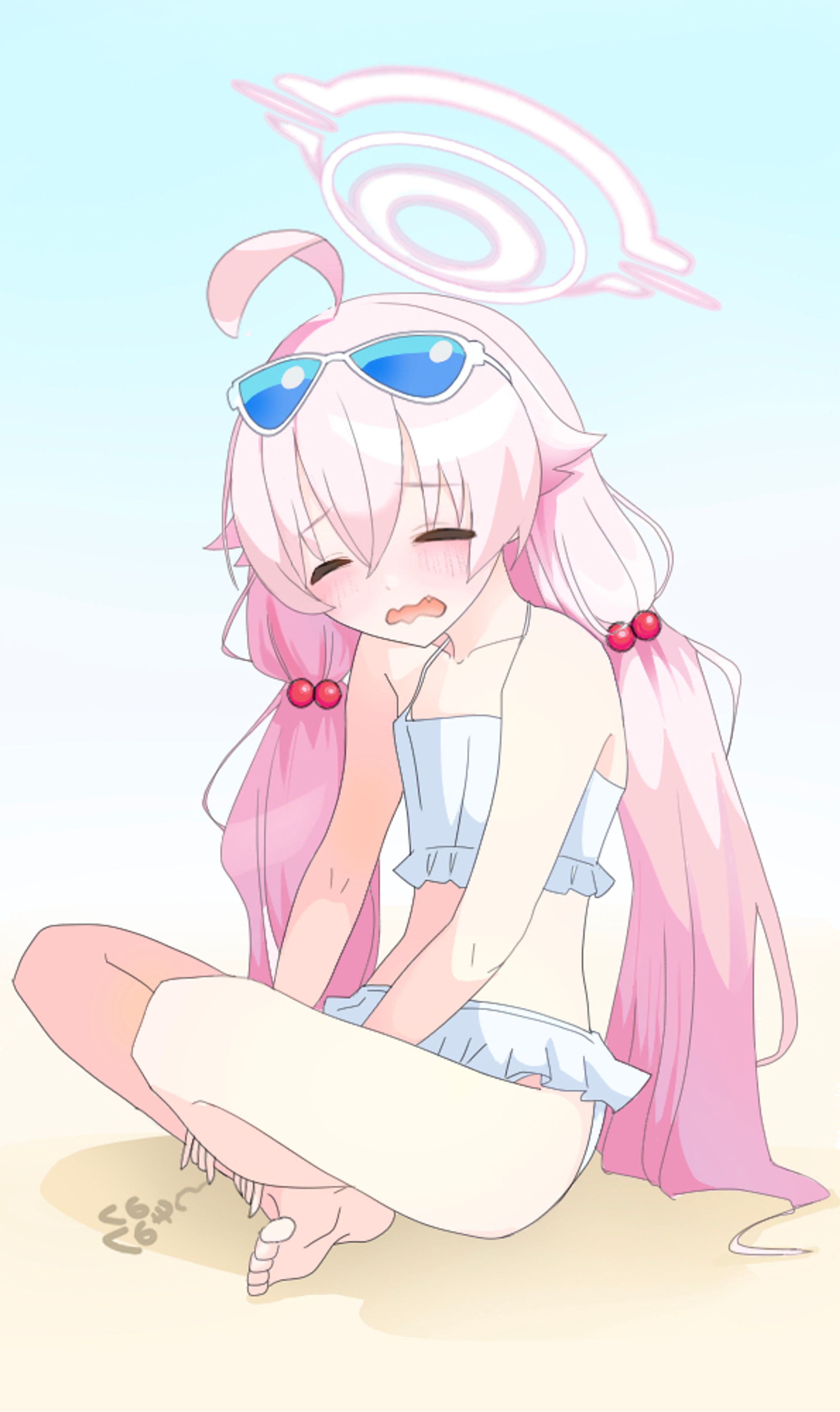 ホシノ　座ってる-1