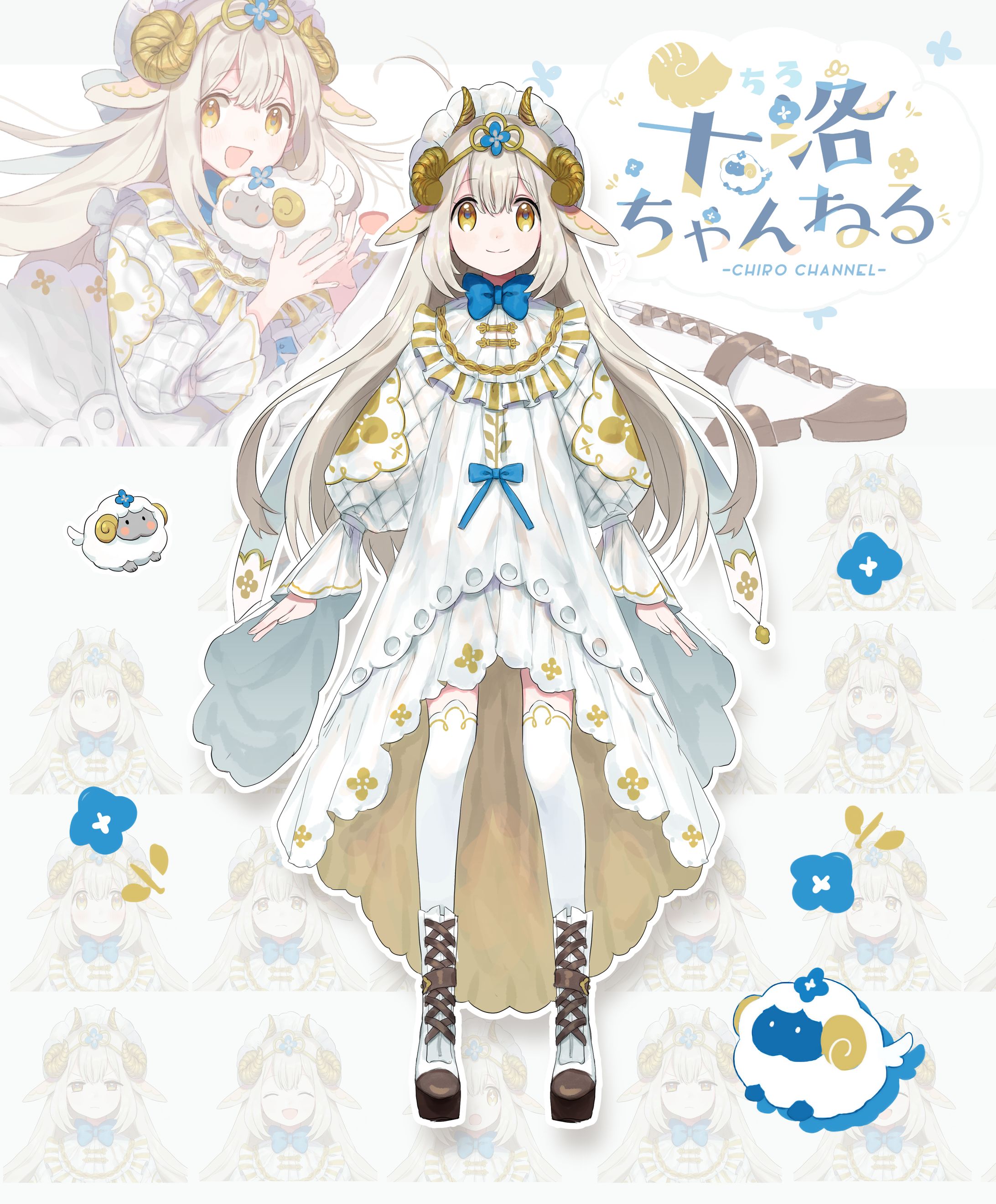 Vtuber　キャラクターデザイン-1