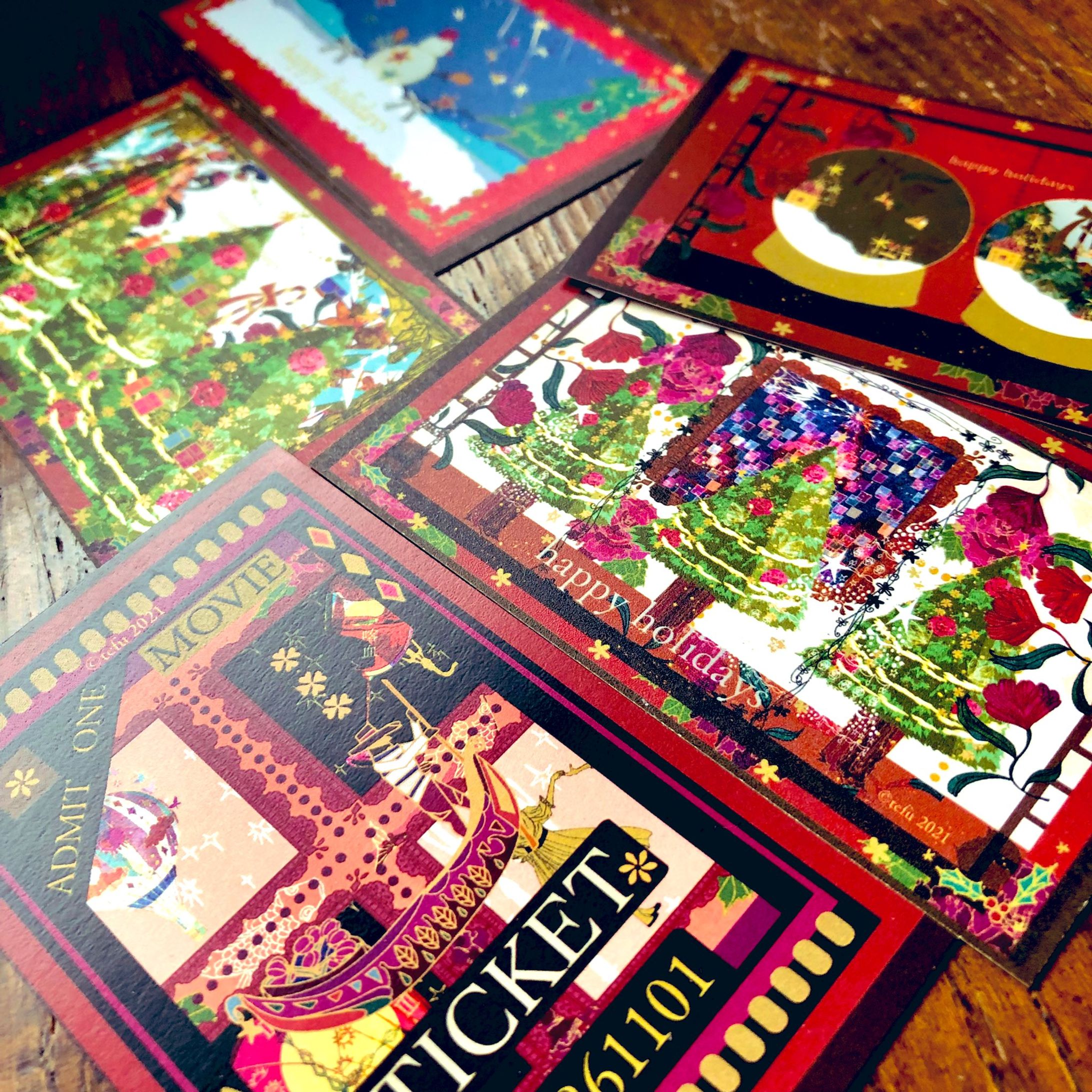 クリスマスカード-1