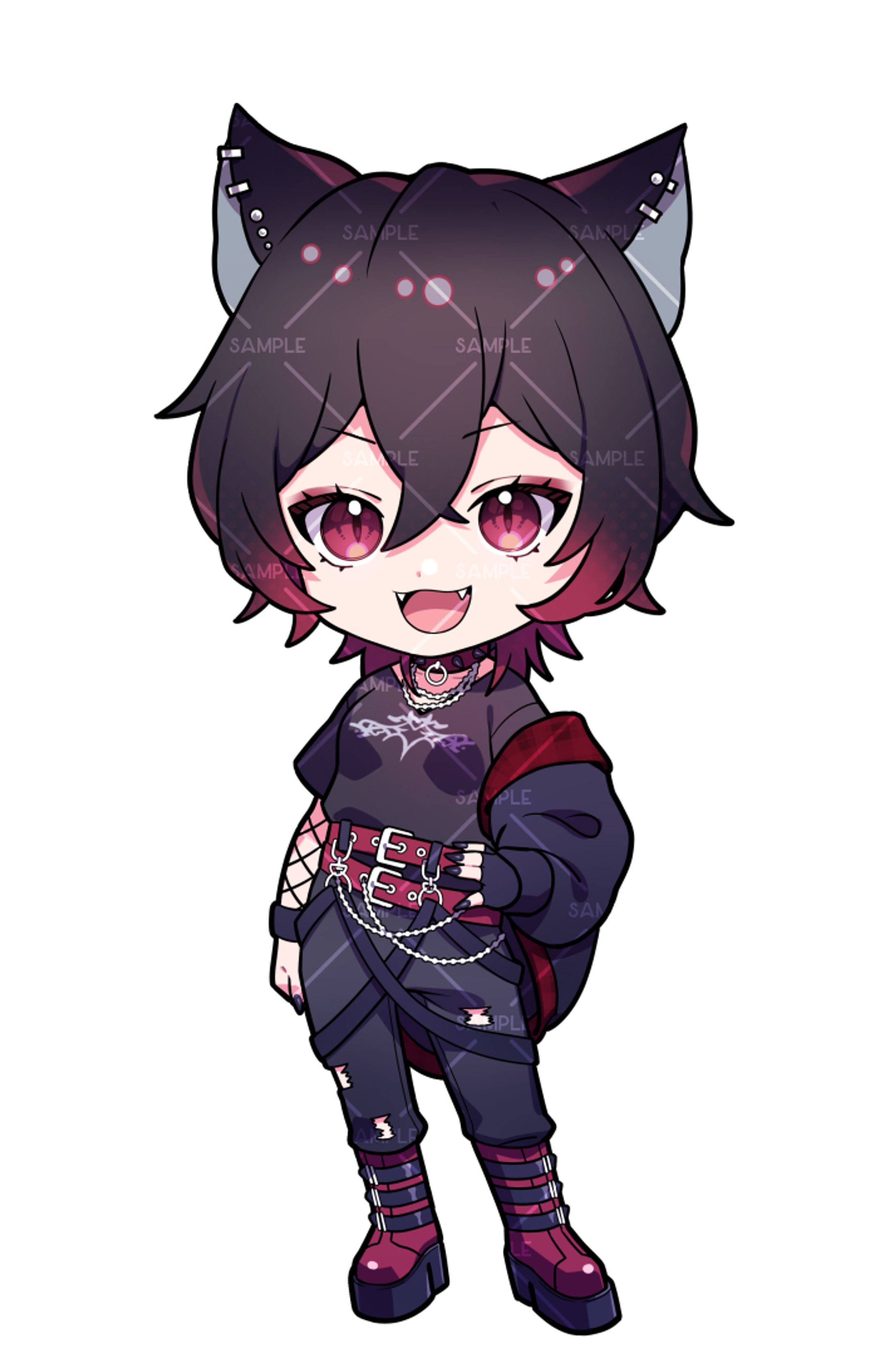 ラミア様 / IRIAM用SDキャラ立ち絵-1