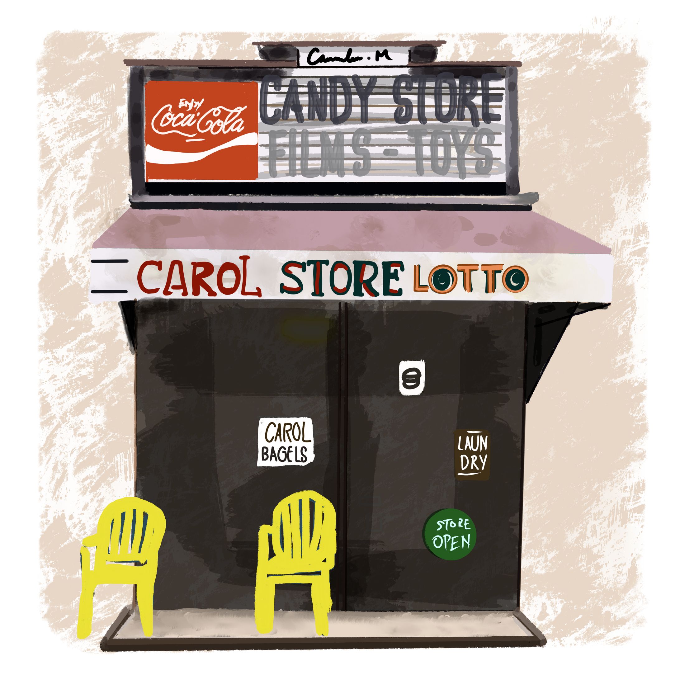 Redraw a store from a photo-1