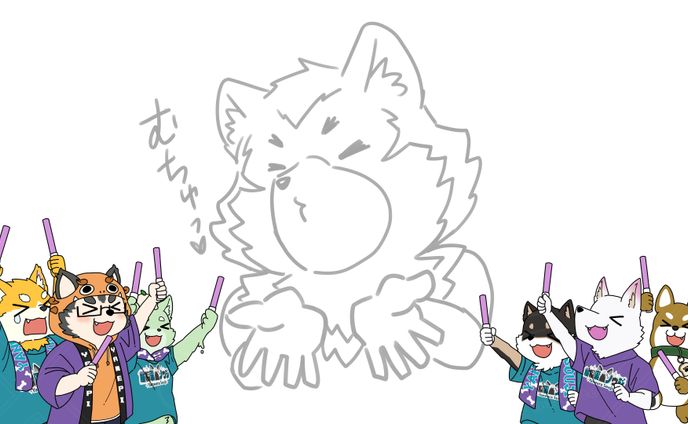 歌みたMV用イラスト