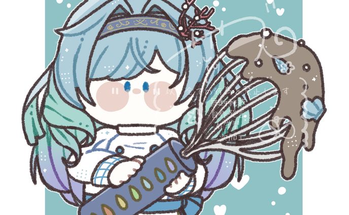 【ご依頼】量産SDイラスト/七海希さえ様
