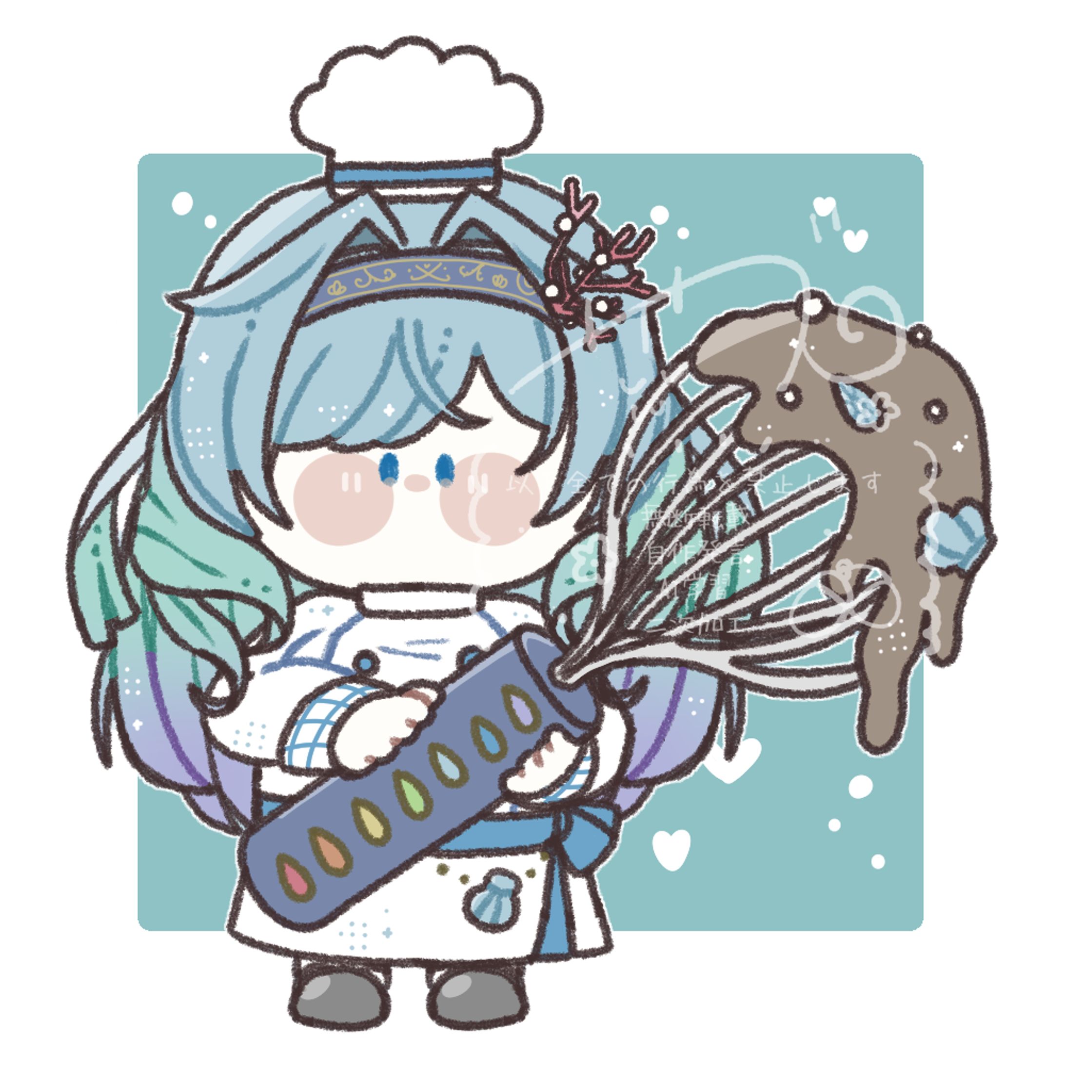 【ご依頼】量産SDイラスト/七海希さえ様-1
