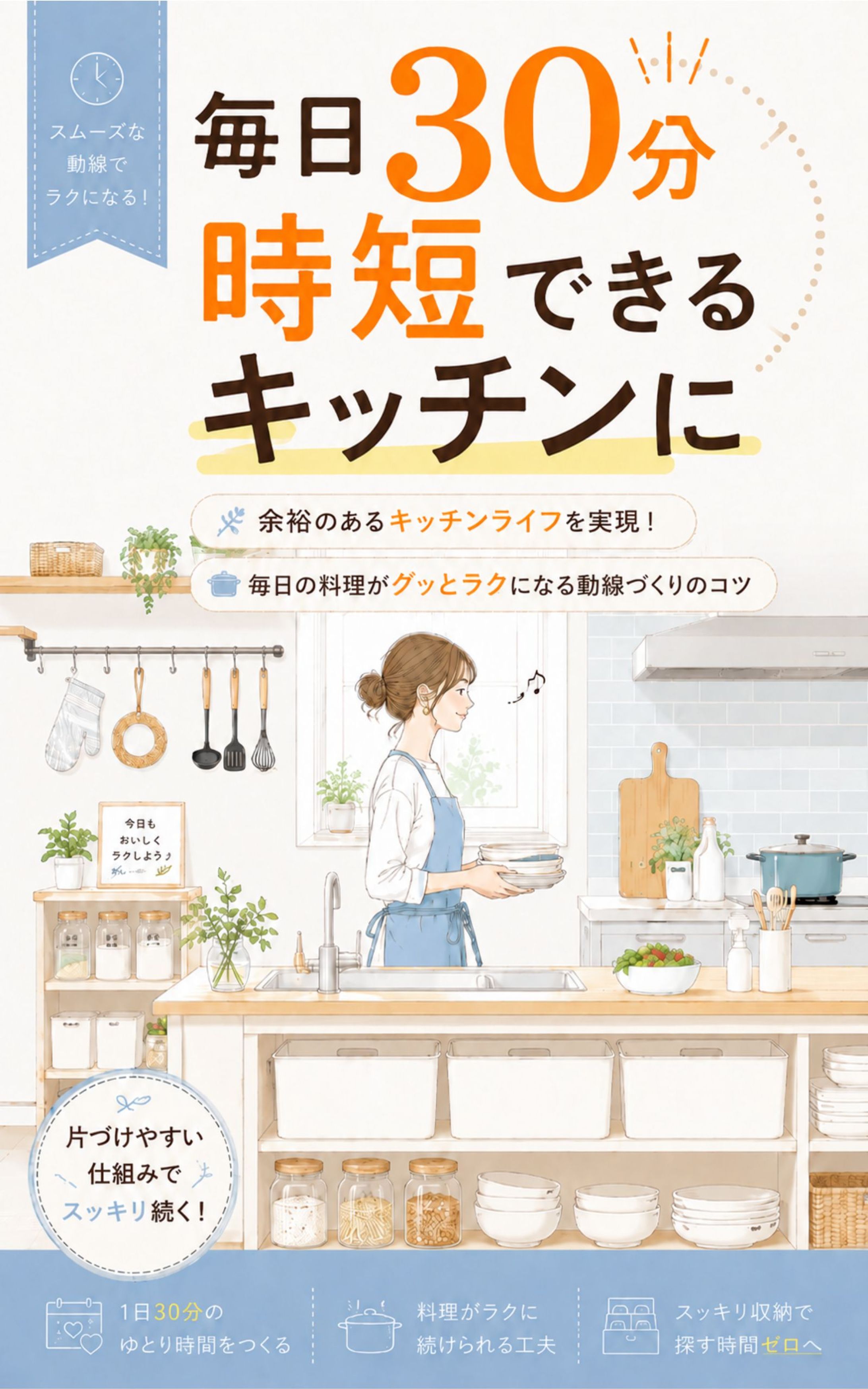 キッチンライフ　書籍表紙制作-1