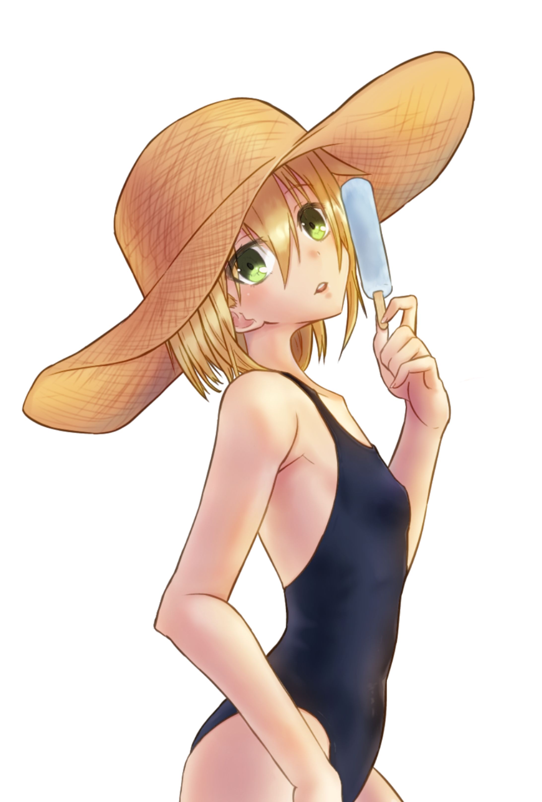 🌻スク水わかにゃ🌻(2023/06/24)-1