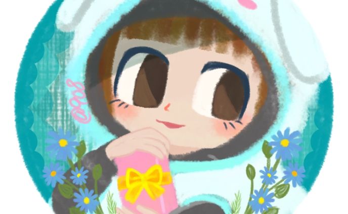 絵本風イラスト