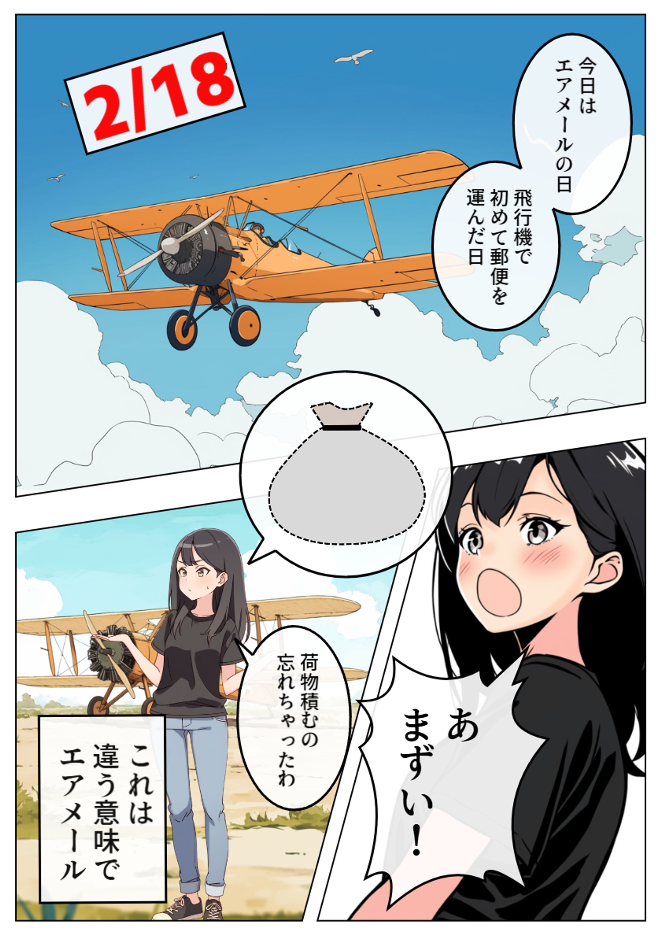 【今日は何の日】2月18日：エアメールの日-1