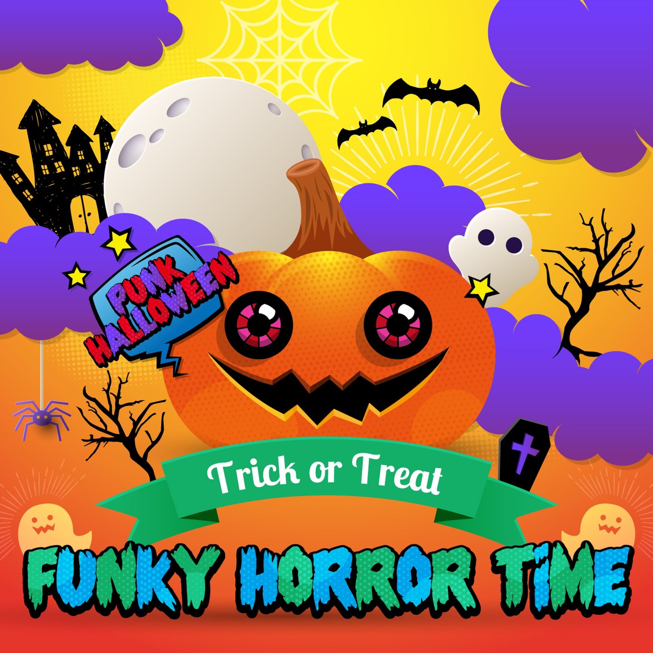FUNKY HORROR TIME
#ポップアート #popart #イラスト #art #アート #illustration #デザイン #design #artwork #デジタルアート #digitalart 
 #illust #graphicdesign #modernart #streetart-1