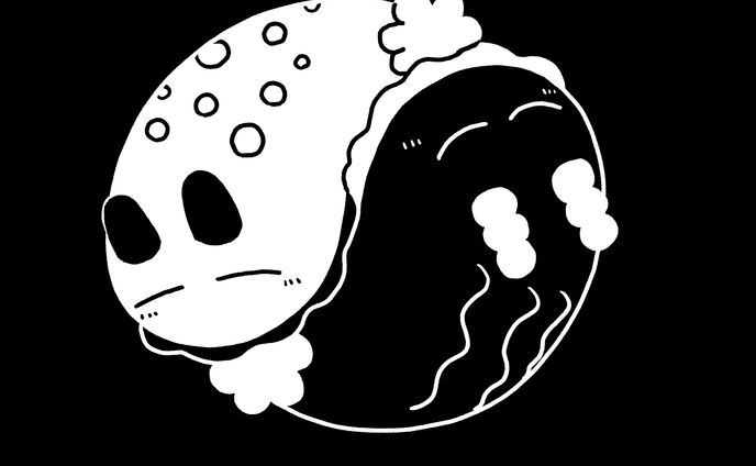 ウミウシをモチーフにしたマスコットキャラクター