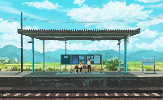 オリジナル背景イラスト 