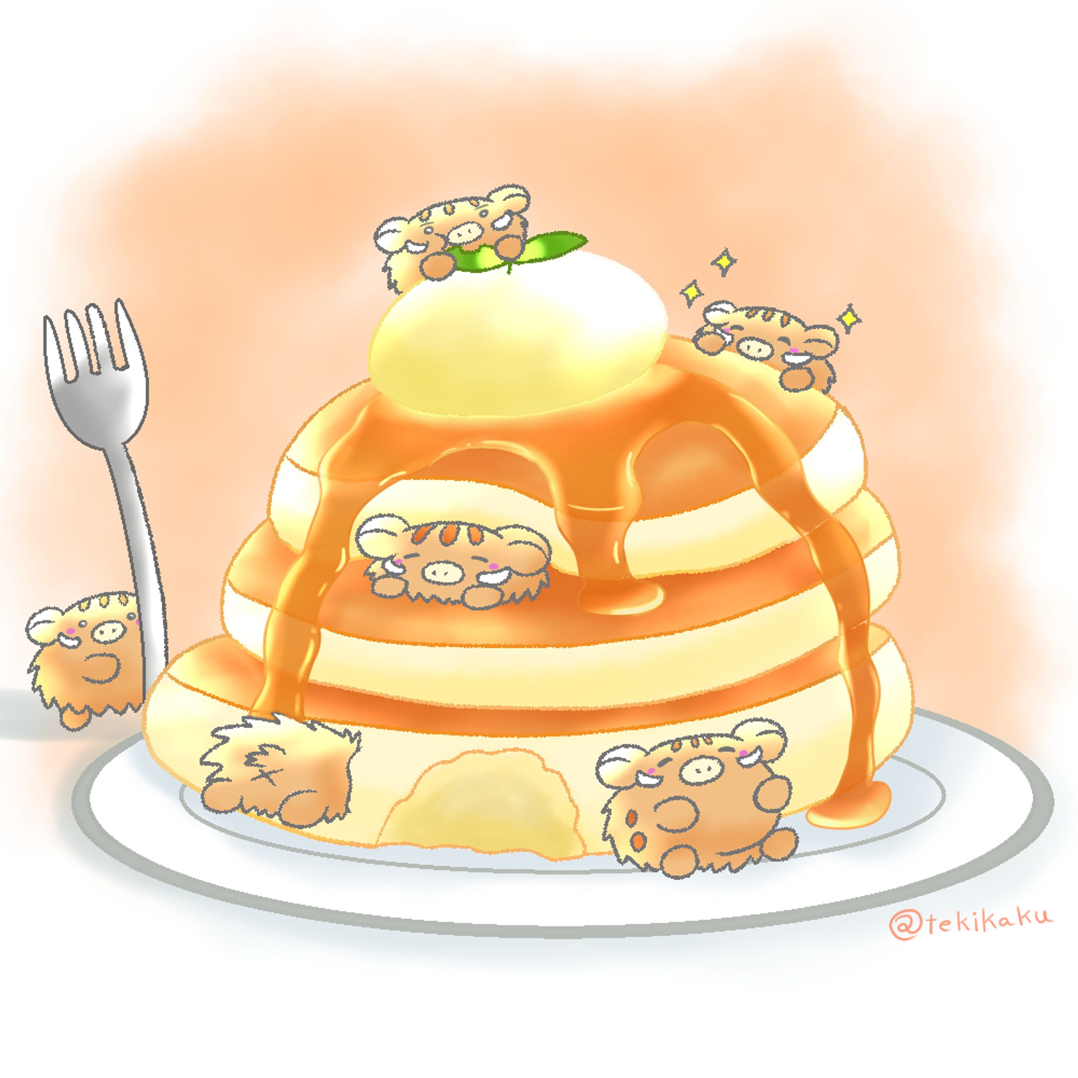 動物と食べ物イラスト-1