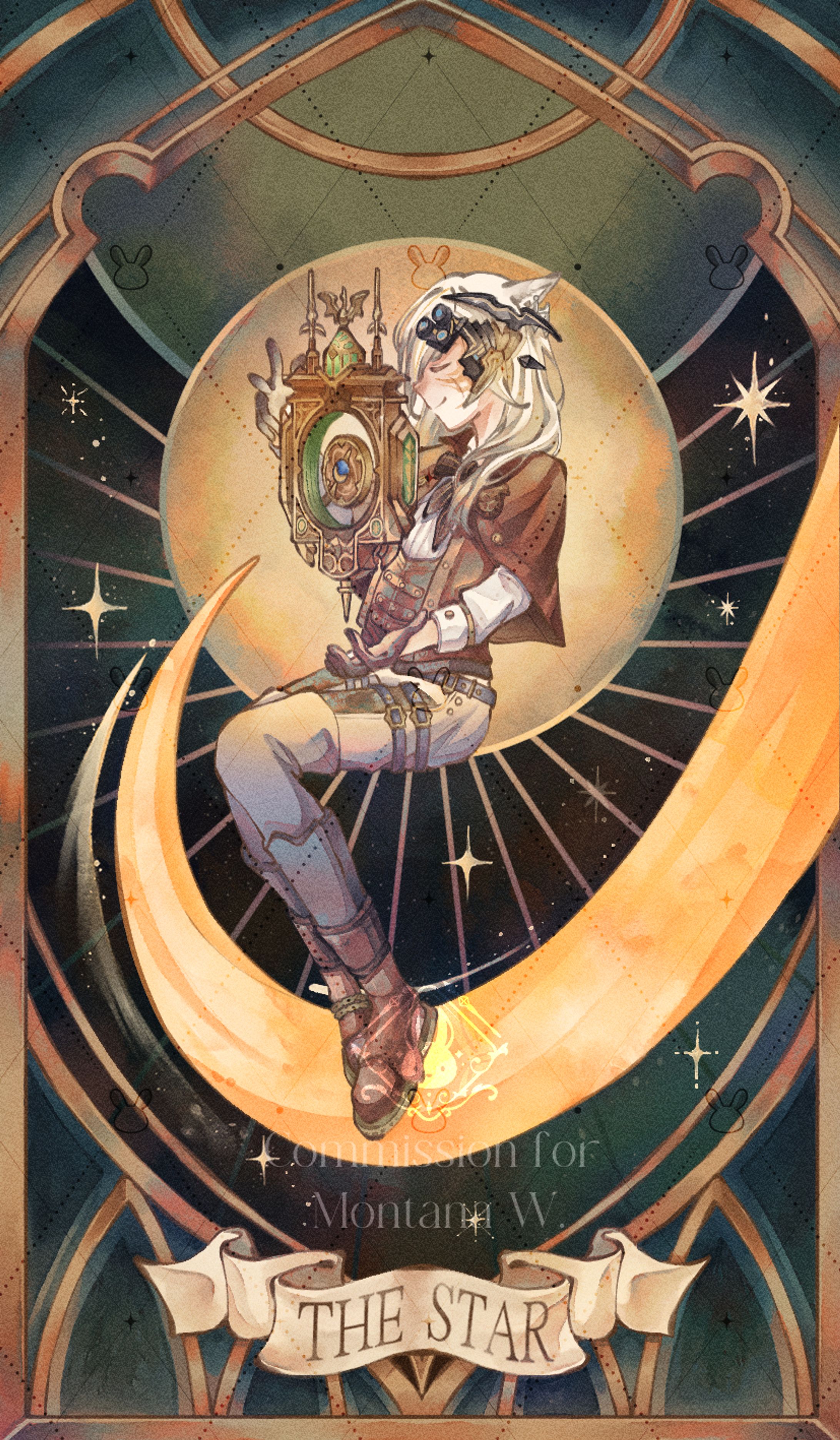 【 WORK 】FFXIV Tarot Illustration for Montana-1