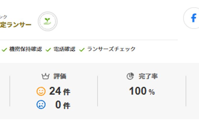 ランサーズ実績