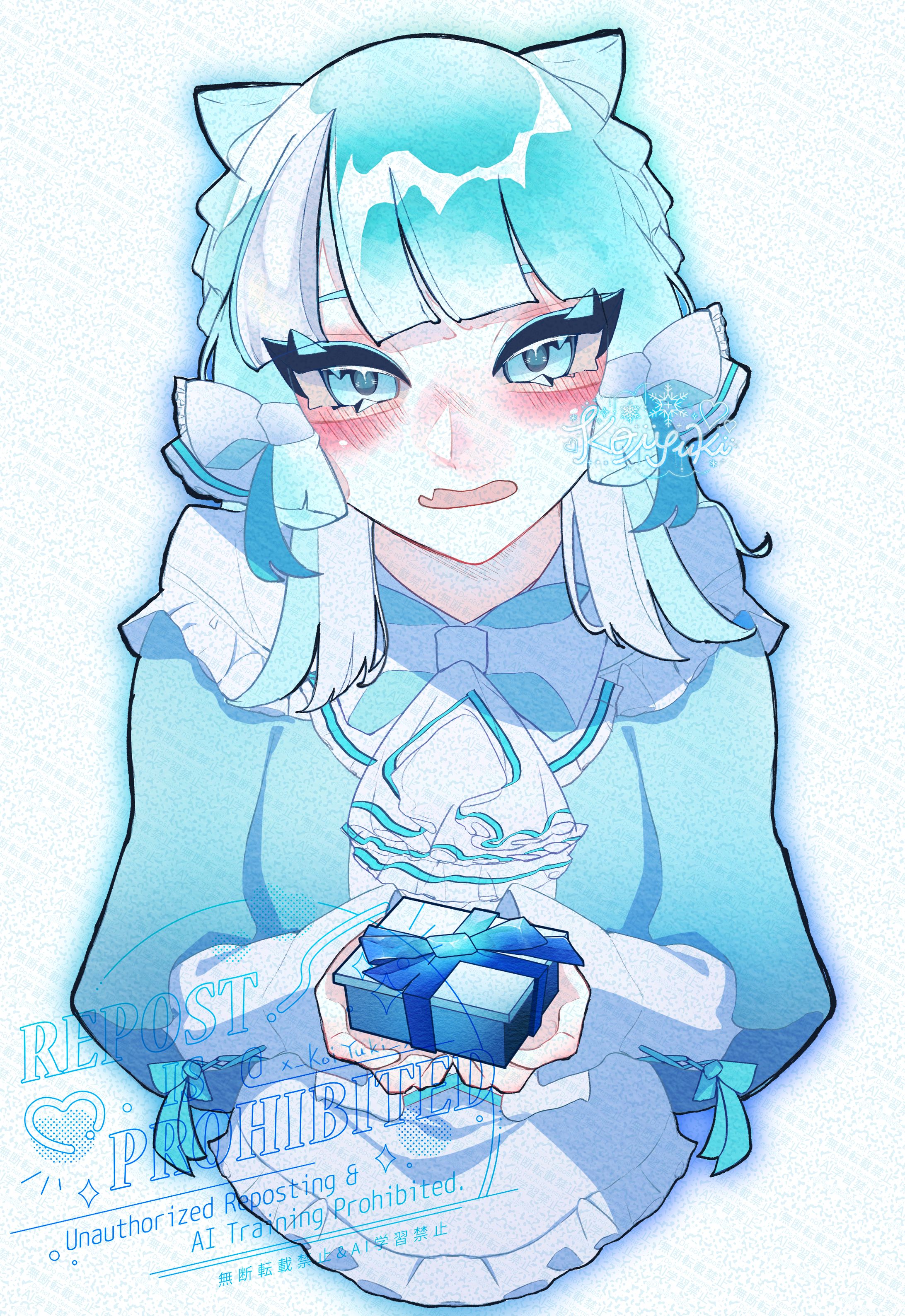 ‎〖創作/ゆず〗一枚絵　表情差分付き-1