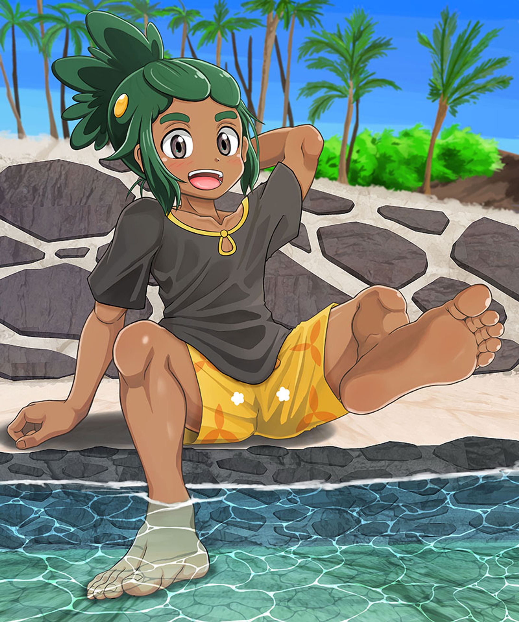 ポケモンサンムーンよりハウ-1