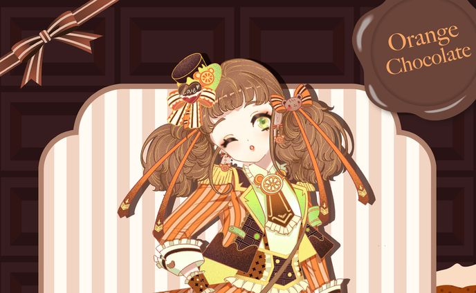 オレンジチョコレート